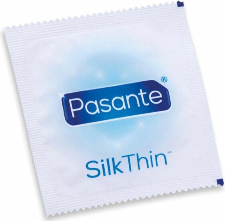 Actual product image Pasante Silk Thin Condoms - 144 Pcs (144 pcs.)