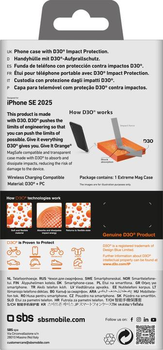 Produktbild SBS Schutzhülle (Apple iPhone 16e)