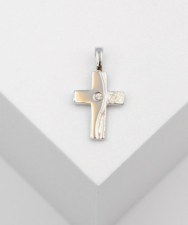 Produktbild Muau Kreuz (750/18K Gelbgold)