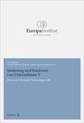 Schulthess Sanierung und Insolvenz von Unternehmen V (Tedesco, Isacco Meier, 2014)