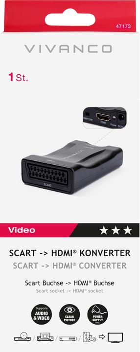 Productafbeelding Vivanco AV Scart - HDMI (Scart)