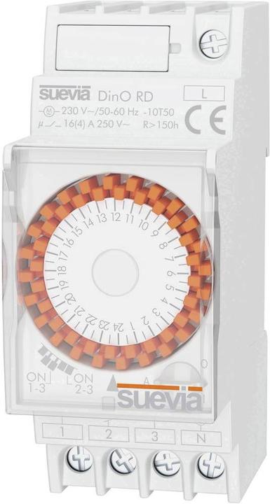 Actual product image Suevia Timer for top-hat rail B