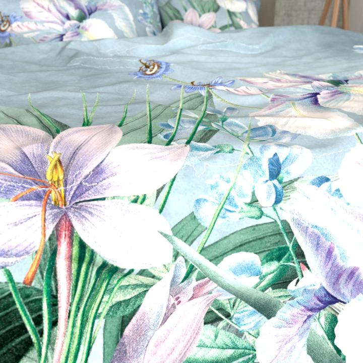 Image du produit Lotus Bettwaren Création Literie Satin Iris (Housse de couette, 240 x 240 cm)