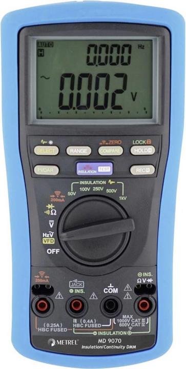 Produktbild Metrel Isolationsmessgerät MD 9070 50 (CAT III 1000V, CAT IV 600V)