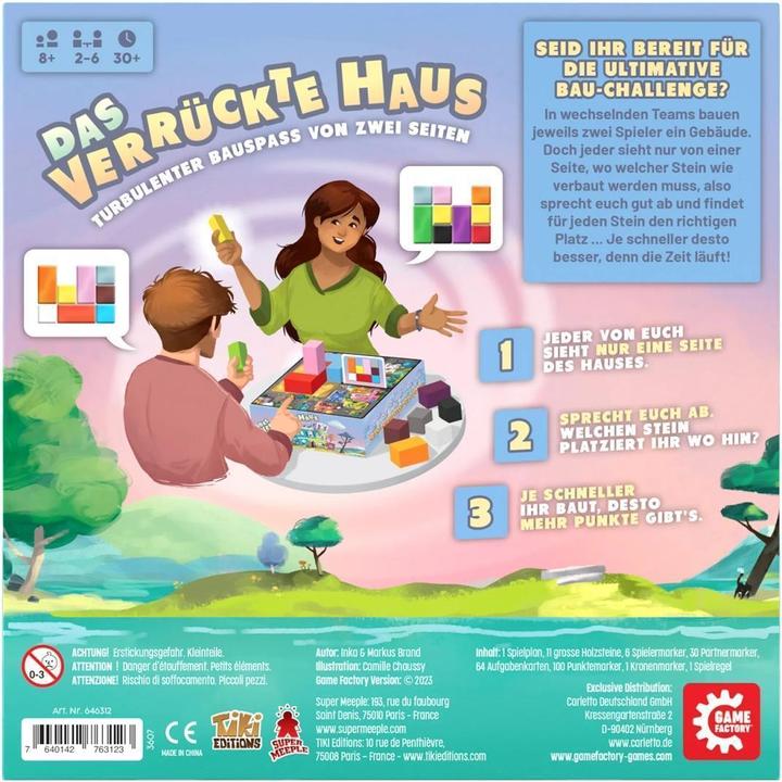 Immagine prodotto Game Factory La casa dei matti (Tedesco)