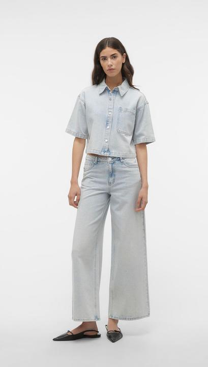 Actual product image Vero Moda VMANNET Mid Rise Weit geschnitten Jeans Weit geschnitten (W26/L32)