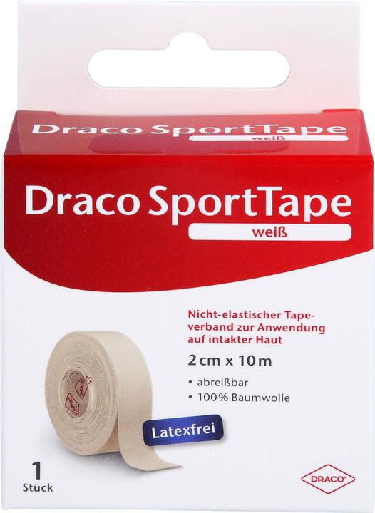 Dr. Ausbüttel & Co. Dracotape bandage 10mx2cm white, 1 pc VER