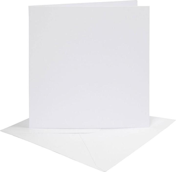 Image du produit Creativ Company Cartes et enveloppes Blanc, 4 pcs. (4 pcs)