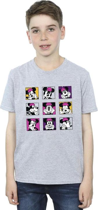 Immagine prodotto Disney Minnie Mouse Squares Maglietta Ragazzi (152, 158)