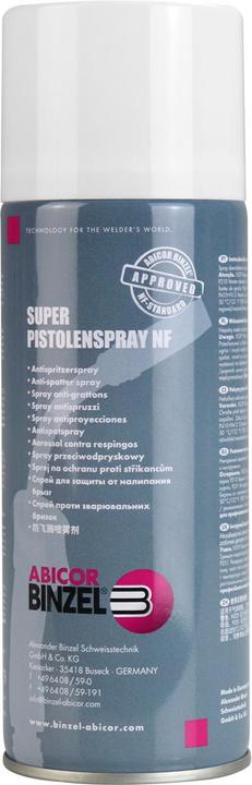 Produktbild Stahlwerk ABICOR BINZEL Super Pistolenspray NF 2er Set je 400 ml Schweissschutzspray