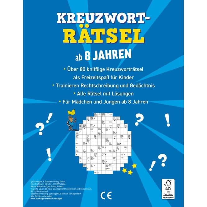 Immagine prodotto Kreuzworträtsel ab 8 Jahren (Tedesco, Casa editrice Schwager & Steinlein, 2023)