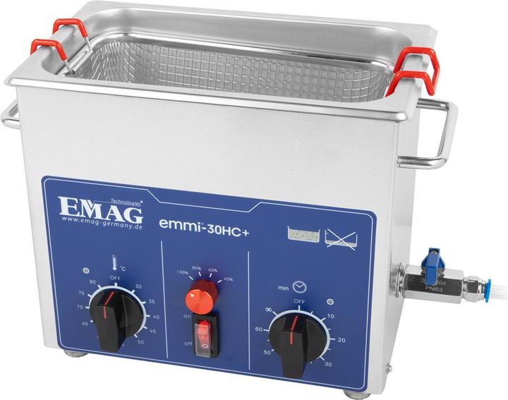 Produktbild Emag Emmi-30HC Plus Ultraschallreiniger Universal 180 W 3.2 l mit Heizung (40 kHz, 3000 ml)