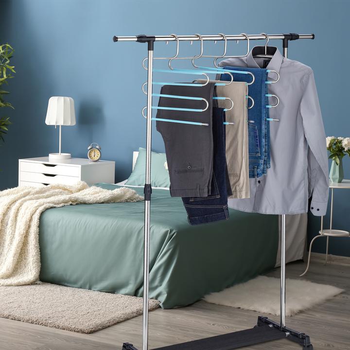 Immagine prodotto Relaxdays 4x appendini multipli per pantaloni (1 x)