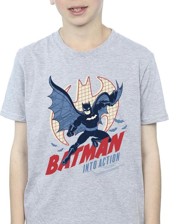Actual product image Boys Batman Into Action T-Shirt (140, 146)
