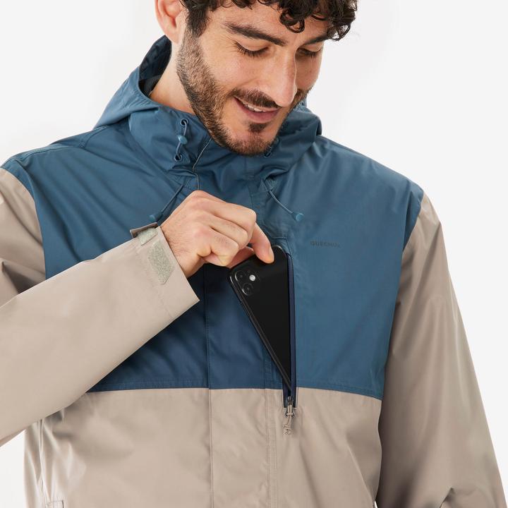 Image du produit Quechua Veste imperméable de randonnée - nh500 imper - homme (XXL)
