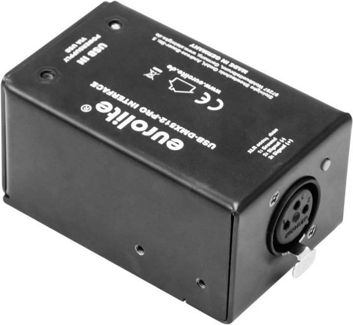 Actual product image Eurolite DMX Interface USB-DMX512 PRO M