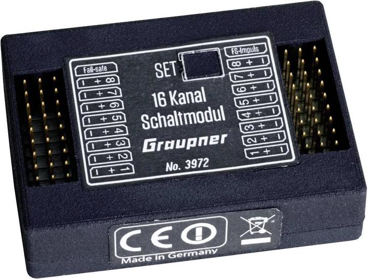 Produktbild Graupner 16 Kanal Schaltmodul 1 St.