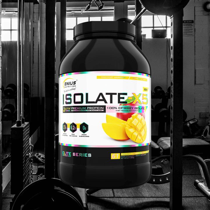 Image du produit Genius Nutrition Isolate-X5 (Shake à la mangue, 1 pcs, 2000 g)