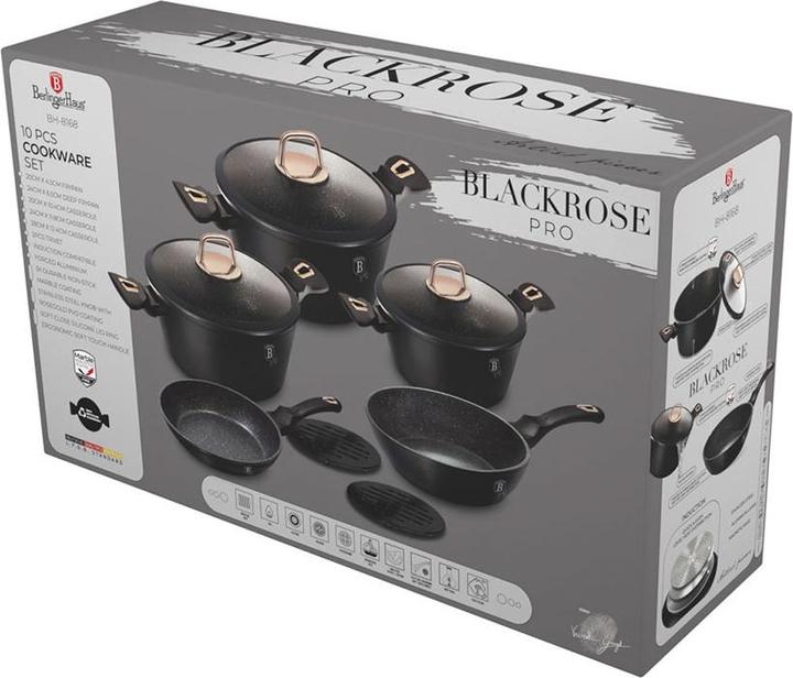 Actual product image BerlingerHaus Cookware (28 cm, Pan set + pot set, Stainless steel)