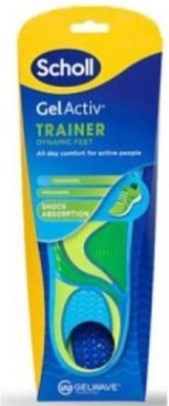Actual product image Scholl GelActiv Trainer Einleg S GelWave 1 Paar