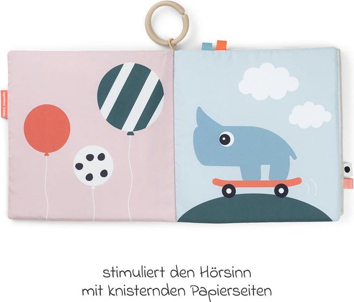 Actual product image Done by Deer Babybücher Activity-Soft-Bilderbuch Tummy Time - Deer