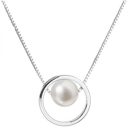 Image du produit Evolution Group Collier en argent avec perle de droite Pavon 22025.1 (L)