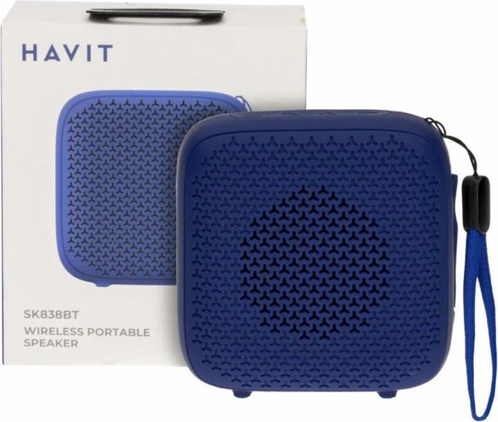 Produktbild Havit SK838BT - kabelloser Bluetooth-Lautsprecher blau (8 h)