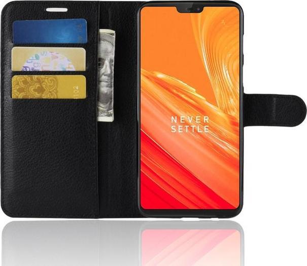 Image du produit MU Classic Série de couvertures de livres en cuir Litchi (OnePlus 6)