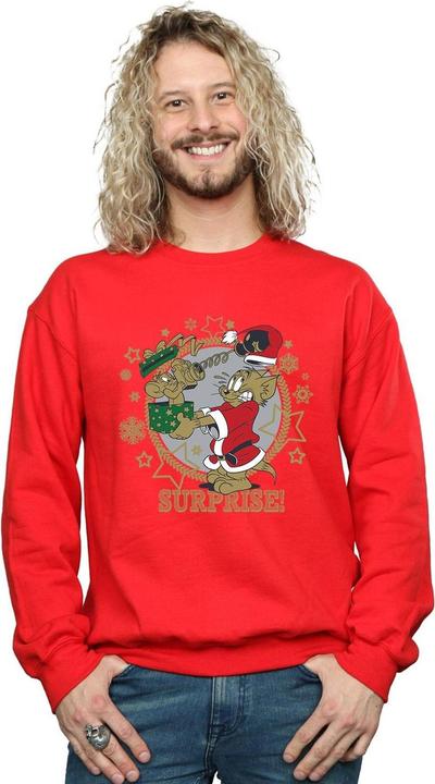 Produktbild Tom & Jerry Christmas Surprise Sweatshirt (XL)