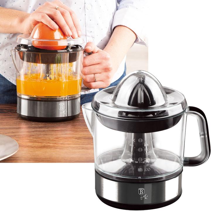 Actual product image BerlingerHaus BH9384 Electric citrus juicer Black Silver CollectionEternal Col
