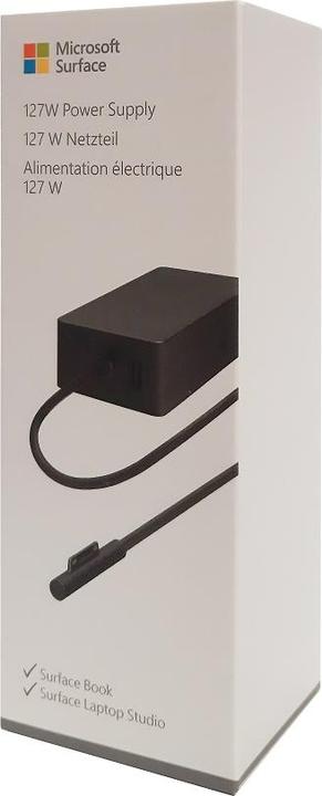 Immagine prodotto Microsoft Alimentatore Surface 127W per aziende (CH, DE, AT, FR, BEL, NLD, Eng. Intl.) (127 W)