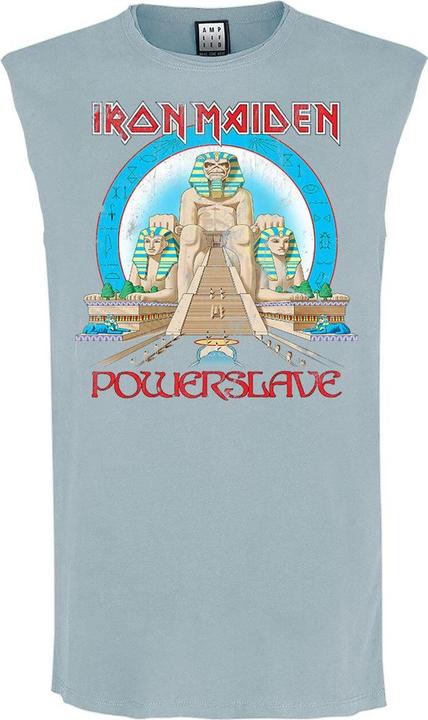 Actual product image Amplified Unisex Adult Powerslave Iron Maiden Tank Top (L)