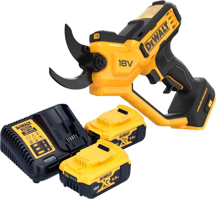 Produktbild DeWalt DCMPP 568 P2 Akku Astschere 18 V 38 mm + 2x Akku 5,0 Ah + Ladegerät