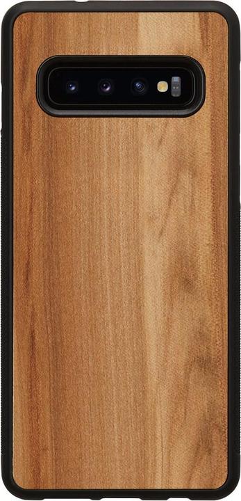 Actual product image Man.Wand &WOOD SmartPhone case Galaxy S10 cappuccino juodas (Samsung Galaxy S10)
