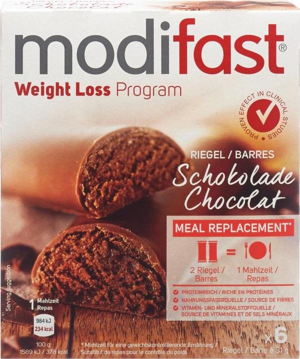 Image du produit Modifast Verrouillage (Chocolat, 6 pcs, 200 g)