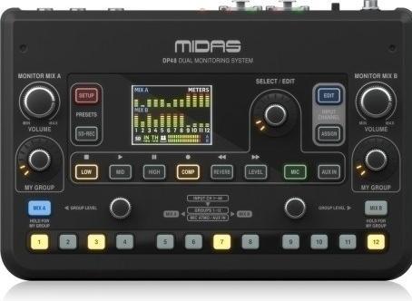 Productafbeelding Midas DP48 monitor-mixer en recorder