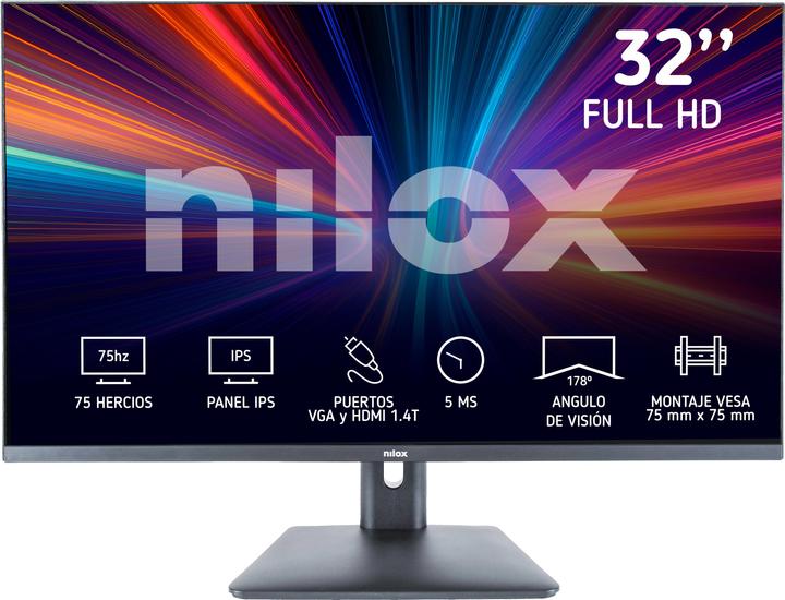 Image du produit Nilox NXM32FHD11 Moniteur PC 32' Ips 5ms (1920 x 1080 pixels, 32")