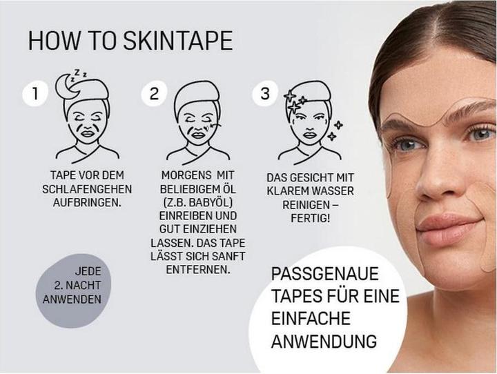 Produktbild Allajen Skintape Augen 14 Stück (0.13 m)