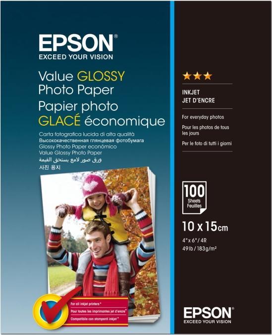 Epson Value Glossy (183 g/m², 10 x 15 cm, 1 x)
