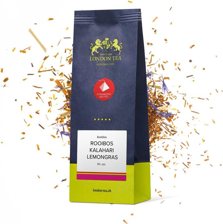 Produktbild London Tea Rooibos Kalahari Lemongrass Bio (50 g)