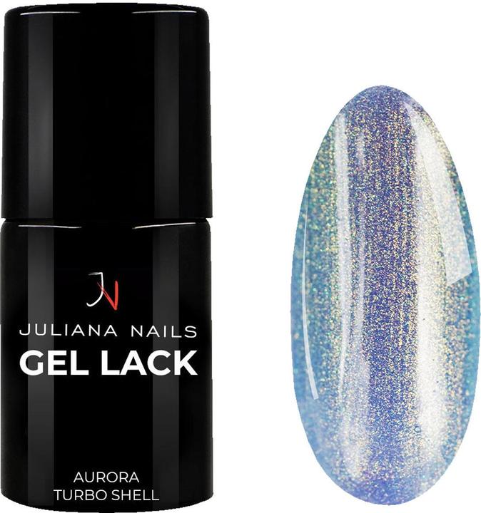 Juliana Nails Gel Lack Aurora Turbo Shell (Aurora Turbo Shell, UV-Gel Lack)