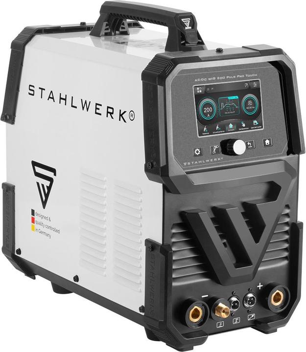 Actual product image Stahlwerk AC/DC TIG 200 Puls Pro Touch fully equipped gas-shielded arc welder