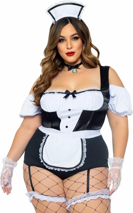 Produktbild Leg Avenue Sexy Dienstmädchen XXL Kostüm (3XL)