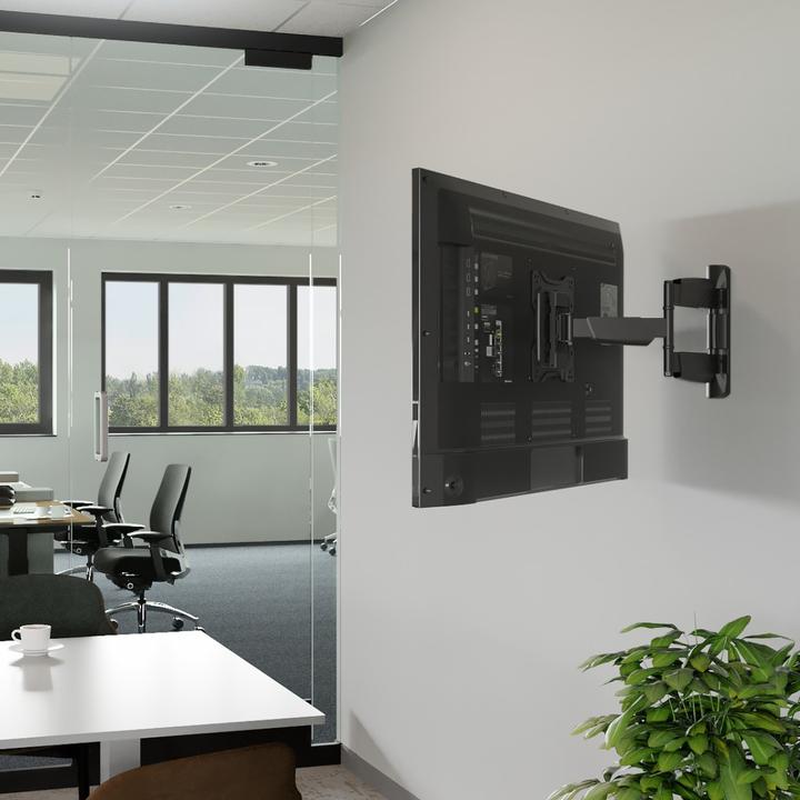 Image du produit Hama Support TV mural, pivotant, inclinable, antivol, 122 cm (48"), 25 kg (Mur, 48", 25 kg)