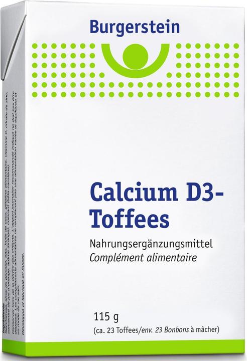 Burgerstein Calcium D3 Toffees (1 Stück, Toffees, 115 g)