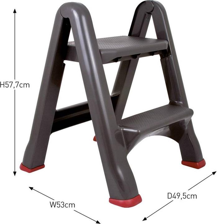 Produktbild Curver Klapptritt (Trittleiter, 17.20 cm)