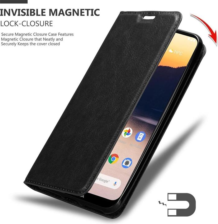 Produktbild Cadorabo Book Invisible Magnet Cover (Nokia 2.3)