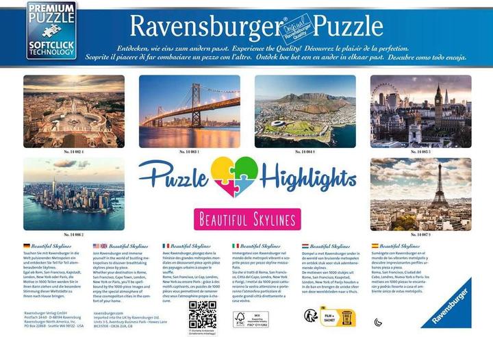 Immagine prodotto Ravensburger New York (1000 pezzi)