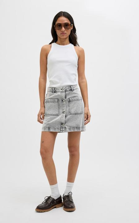 Produktbild JJXX Jxsandy Short Mw Pkt Denim Skirt Dnm Ln (S)