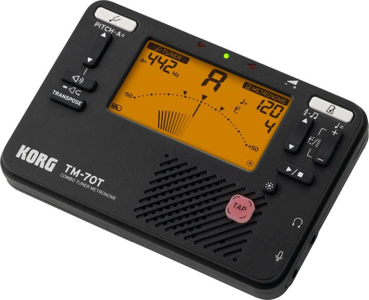 Produktbild Korg Stimmgerät TM-70 Set Schwarz, Eigenschaften